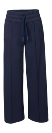 Trainingsbroek The Indian Maharadja Women Soft Supreme Wide Leg Pant Night Blue Vierwegstretch