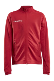 Trainingsjack Craft Junior Evolve Full Zip Bright Red