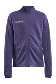 Trainingsjack Craft Junior Evolve Full Zip True Purple