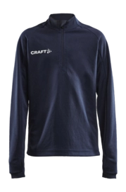 Trainingsjack Craft Junior Evolve Halfzip Navy