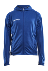 Trainingsjack Craft Junior Evolve Hood Jacket Club Cobolt