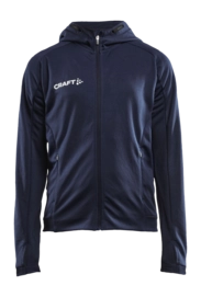 Trainingsjack Craft Junior Evolve Hood Jacket Navy