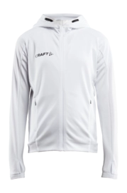 Trainingsjack Craft Junior Evolve Hood Jacket White