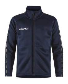 Trainingsjack Craft Junior Squad 2.0 Full Zip Navy
