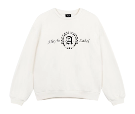 Trui Alix The Label Women Collage Sweater Ecru