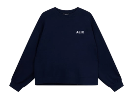 Trui Alix The Label Women Scuba Sweater Navy
