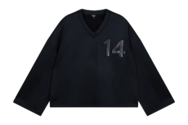Trui Alix The Label Women V-Neck Sweat Top Black