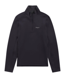 Trui Bergans Men Midtli Midlayer Half Zip Black Slim Fit
