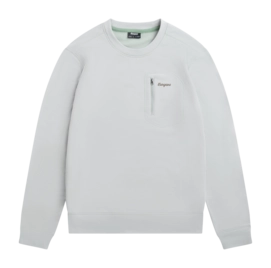 Trui Bergans Men Midtli Midlayer Sweatshirt Dried Sage Relaxed Fit