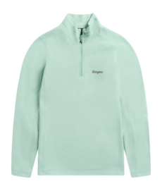 Trui Bergans Women Midtli Midlayer Half Zip Mint Crush Slim Fit