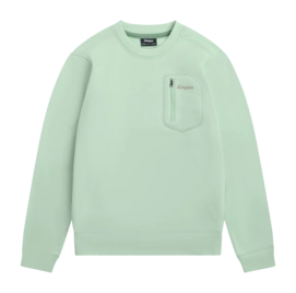 Trui Bergans Women Midtli Midlayer Sweatshirt Mint Crush Relaxed Fit