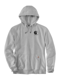Pullover Carhartt Herren Force Logo Asphalt Heather