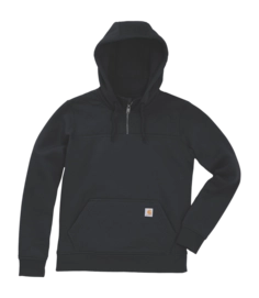 Pullover Carhartt Damen Paxton Quilted 1/4-Reißverschluss Black