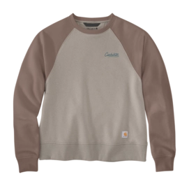 Pullover Carhartt Damen Sawyer Crewneck Gray Dunes Heather