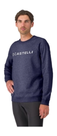 Trui Castelli Men Logo Belgian Blue