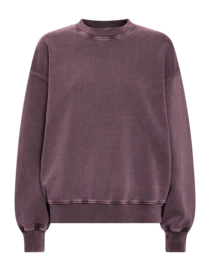 Pullover Colorful Standard Unisex Organic Oversized Crew Faded Grape