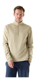 Trui Cortazu Men AR Fleece Half Zip 10M Beige Regular Fit
