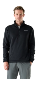 Trui Cortazu Men AR Fleece Half Zip 10M Black Regular Fit
