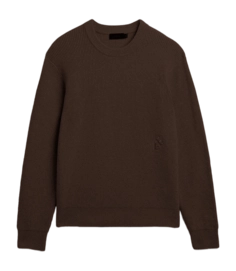 Trui Elvine Men Folden Dark Coffee