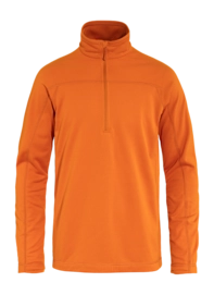 Trui Fjällräven Men Abisko Lite Fleece Half Zip Sunset Orange