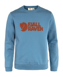Trui Fjällräven Men Logo Sweater Dawn Blue