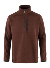 Trui Fjällräven Men Övik Fleece Half Zip Autumn Leaf