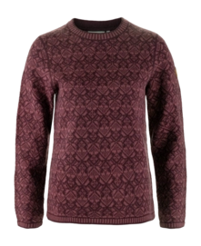 Trui Fjällräven Women Snow Round Neck Sweater Port