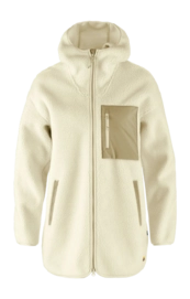 Trui Fjällräven Women Vardag Pile Fleece Long Chalk White