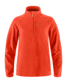 Trui Fjällräven Women Övik Lite Fleece Half Zip Flame Orange