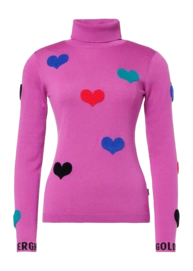 Trui Goldbergh Women Bacio LS Knit Sweater Violet