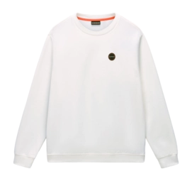 Trui Napapijri Men B-Badge Crew 1 White Heron