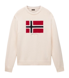 Trui Napapijri Men D-Mura Crew Beige Dimity