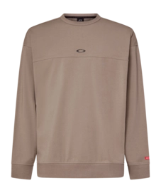 Trui Oakley Men New Retro Fleece L/S Crew 1.0 Bark – Regular fit
