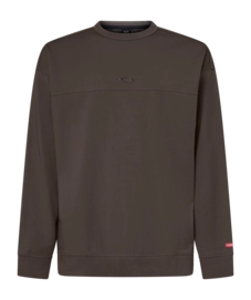 Trui Oakley Men New Retro Fleece L/S Crew 1.0 Shadow/Black Regular Fit