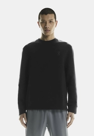 Trui On Running Men Focus Tech Crew Black