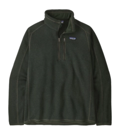 Trui Patagonia Men Better Sweater 1/4 Zip Old Growth Green