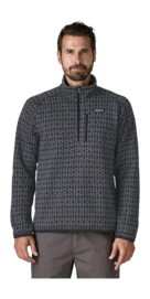 Trui Patagonia Men Better Sweater 1/4 Zip Scales: Sunken Blue