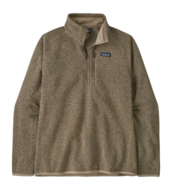 Trui Patagonia Men Better Sweater 1/4 Zip Seabird Grey w/Seabird Grey