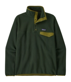 Pullover Patagonia LW Synch Snap-T P/O Herren Old Growth Green