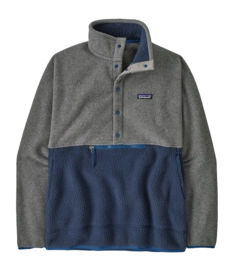 Trui Patagonia Men Retro Pile 1/2 Snap P/O New Navy w/Nickel