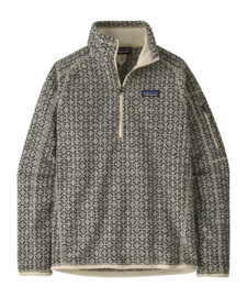 Trui Patagonia Women Better Sweater 1/4 Zip Scales: Natural