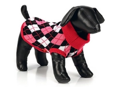 Honden Trui Beeztees O'Shiny Roze Geruit