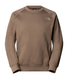 Trui The North Face Men Raglan Box Nse Crew Mocha Brown/Mushroom
