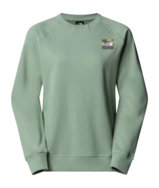 Trui The North Face Women Connect Relaxed Crew Sweatshirt-Graphic Slate Moss