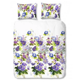Parure de Lit Good Morning Truly Violet Coton