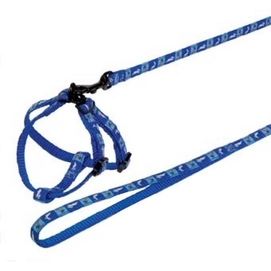 Konijnentuig Nobby Met Lijn Blauw