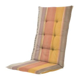 Coussin de Jardin Madison Nox Moka Dossier Haut (123 x 50 cm)