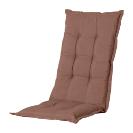 Coussin de Jardin Madison Panama Moka Dossier Haut (123 x 50 cm)