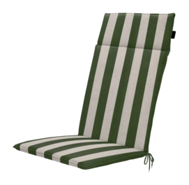 Coussin de Jardin Madison Universeel Amora Green Dossier Haut (120 x 50 cm)