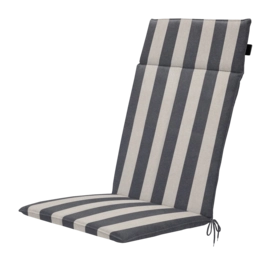 Coussin De Jardin Madison Universeel Amora Grey Dossier Haut (120 x 50 cm)